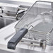 Stalgast Elektro-Fritteuse als Tischgerät Serie 700 ND, Doppel-Fritteuse, 800x700x250 mm (BxTxH) - ELB Gastro