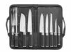 Messerset, 9-teilig, HENDI, Schwarz, 445x260x(H)65mm