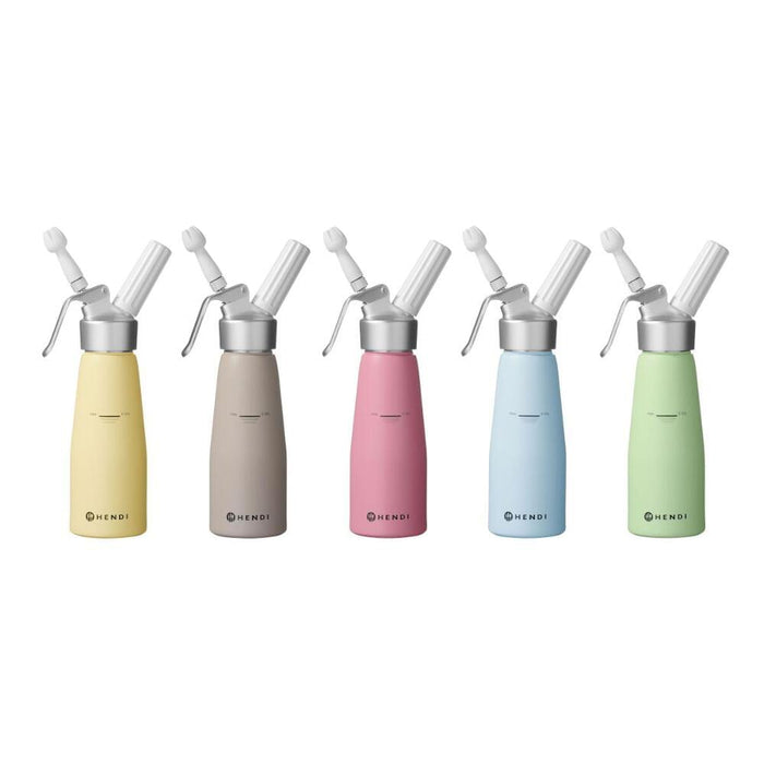 HENDI Sahnespender 0,5 l Taupe – Quiet Luxury Edition