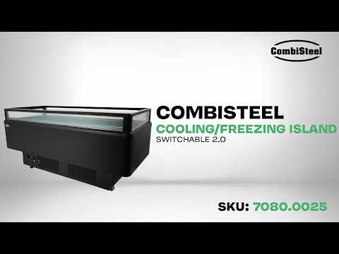 CombiSteel Kühl-/Tiefkühlinsel Umschaltbar 2.0