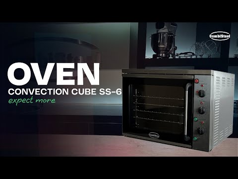 CombiSteel Cube Ss-6 Konvektionsofen