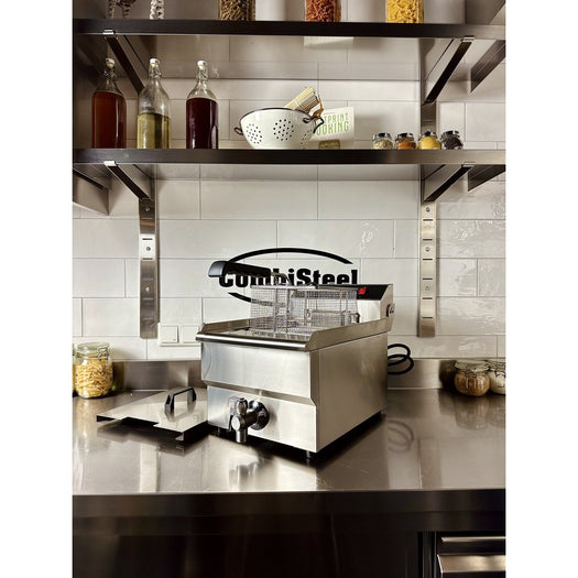 CombiSteel Elektro Tischfriteuse 1 × 8 L