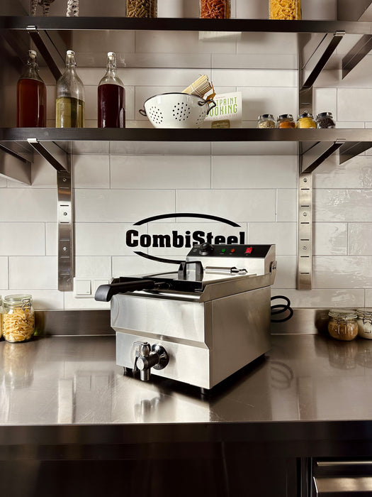 CombiSteel Elektro Tischfriteuse 1 × 8 L