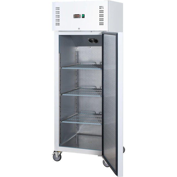 STALGAST STARLINE Kühlschrank GN 2/1, weiß, fahrbar, 680x810x2000 (BxTxH), 0,175 kW - ELB Gastro