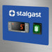 STALGAST Starline Doppeltür-Kühlschrank mit Rädern, GN 2/1, 1480x830x2010 mm (BxTxH) - ELB Gastro