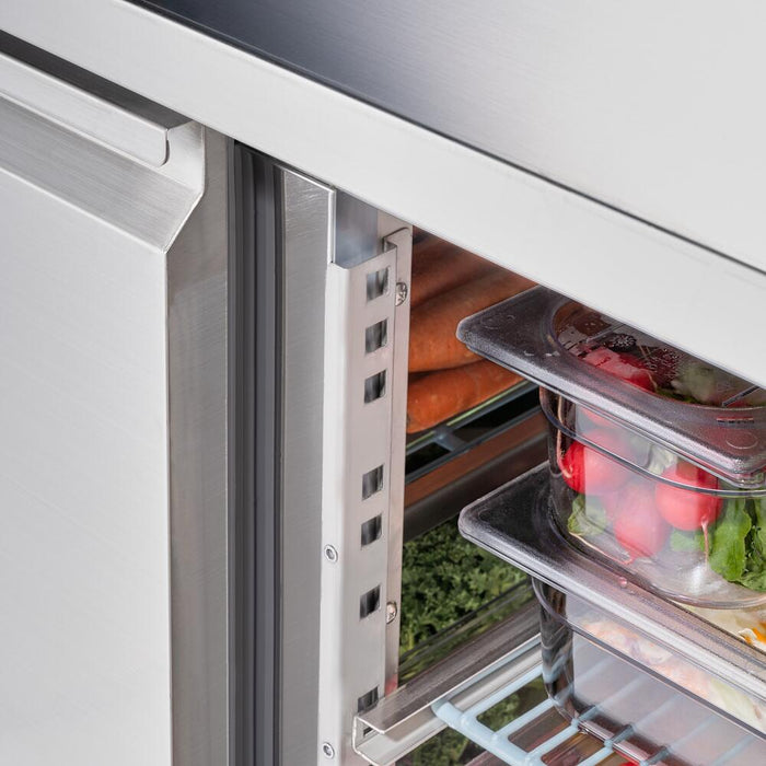 STALGAST Starline Kühltisch, 2-türig, GN 1/1 - ELB Gastro