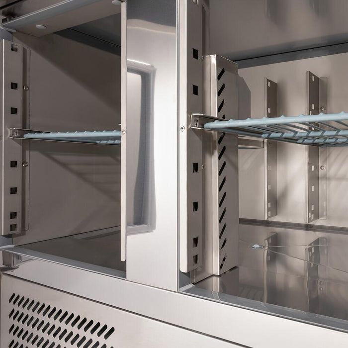 STALGAST Starline Kühltisch, 2-türig, GN 1/1 - ELB Gastro