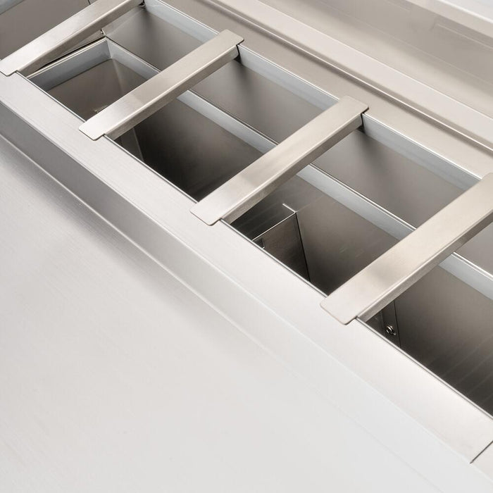 STALGAST Starline Vorbereitungstisch, 2-türig, 5x GN 1/6 - ELB Gastro