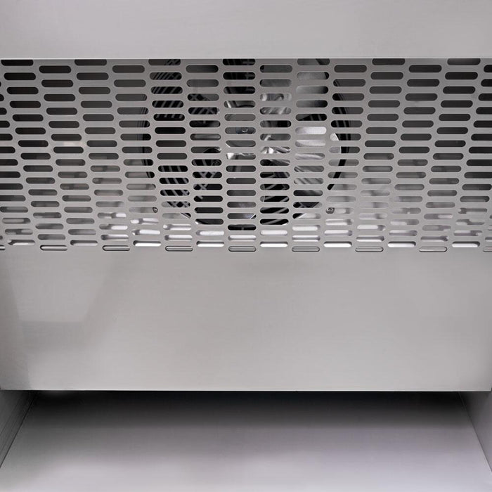 STALGAST Doppeltür-Kühlschrank, Edelstahl, GN 2/1, 1480x830x2010 mm (BxTxH), 0,44 kW - ELB Gastro