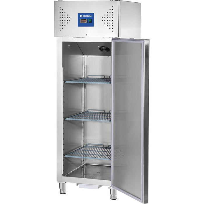 STALGAST Edelstahl-Kühlschrank, GN 2/1, 680x810x2010 mm (BxTxH), 0,17 kW - ELB Gastro