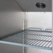 STALGAST Edelstahl-Kühlschrank, GN 2/1, 680x810x2010 mm (BxTxH), 0,17 kW - ELB Gastro