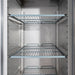 STALGAST Edelstahl-Tiefkühlschrank, GN 2/1, 740x810x2010 mm (BxTxH), 0,48 kW - ELB Gastro