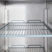 STALGAST Edelstahl-Tiefkühlschrank, GN 2/1, 740x810x2010 mm (BxTxH), 0,48 kW - ELB Gastro