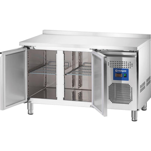 STALGAST STARLINE Kühltisch mit zwei Türen, GN1/1, 1365x700x875 mm (BxTxH), 368 L, mit Aufkantung - ELB Gastro
