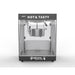 Schwarze SARO Popcornmaschine JUGO mit LED-Beleuchtung