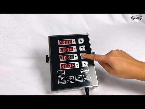 CombiSteel Digitaler Küchentimer 8 Kanäle Dkt-8
