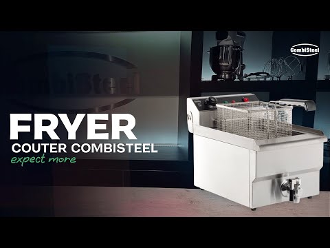 CombiSteel Elektro Tischfriteuse 1 × 8 L