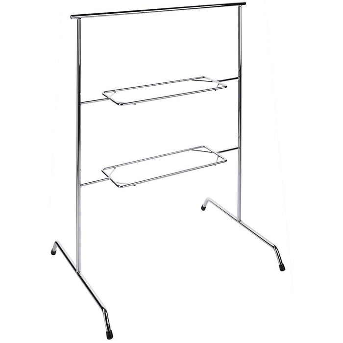 FRILICH Etagere, verchromt o.Porzellanpl. f.UNISON 33x11 'Buffet Etagere'