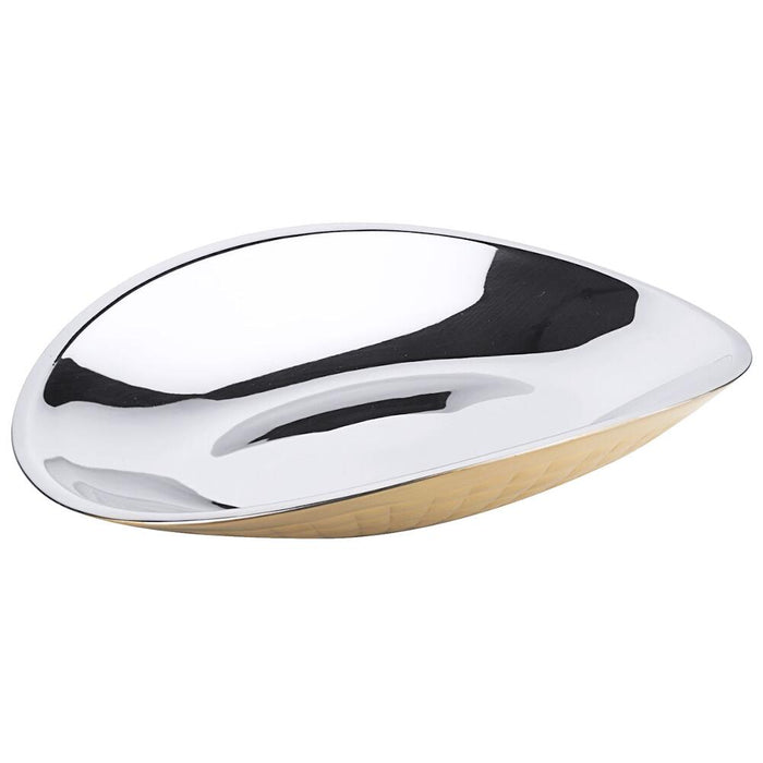 FRILICH CARAFINE GOLD 'Buffetplatte S'
gehammert. doppelwandig. PVD Gold Beschichtung