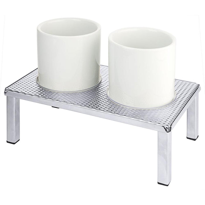 FRILICH RAISER INOX 'Milchstation' mit Porzellanbechern á 0,6 Liter