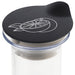 FRILICH CARAFINE/CONNECT BLACK 'Laserbeschriftung' Motif Orange
auf Edelstahldeckel, schwarz