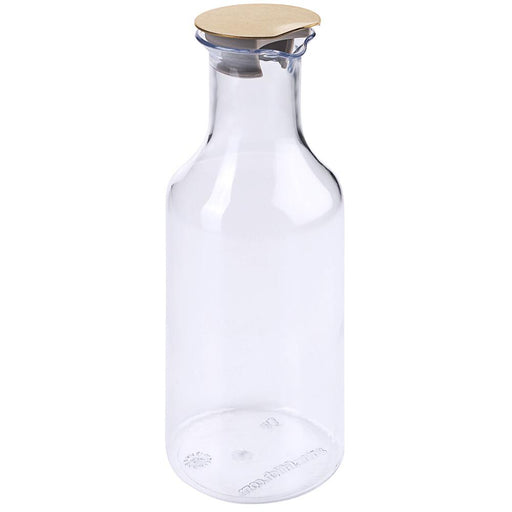 FRILICH Nachschubbehälter Kunststoff- karaffe 1,2 Liter mit Edelstahldeckel, PVD Gold
