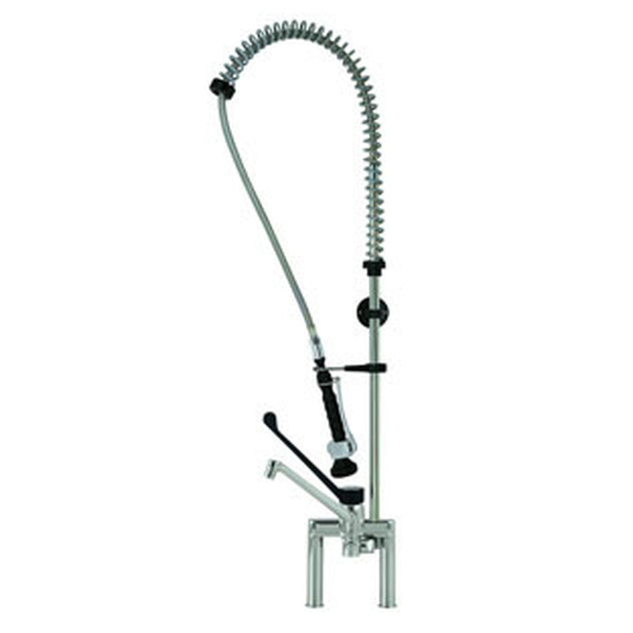 CombiSteel Vorspüldusche Ellebogenbedienung Mit 2-Löcher - ELB Gastro