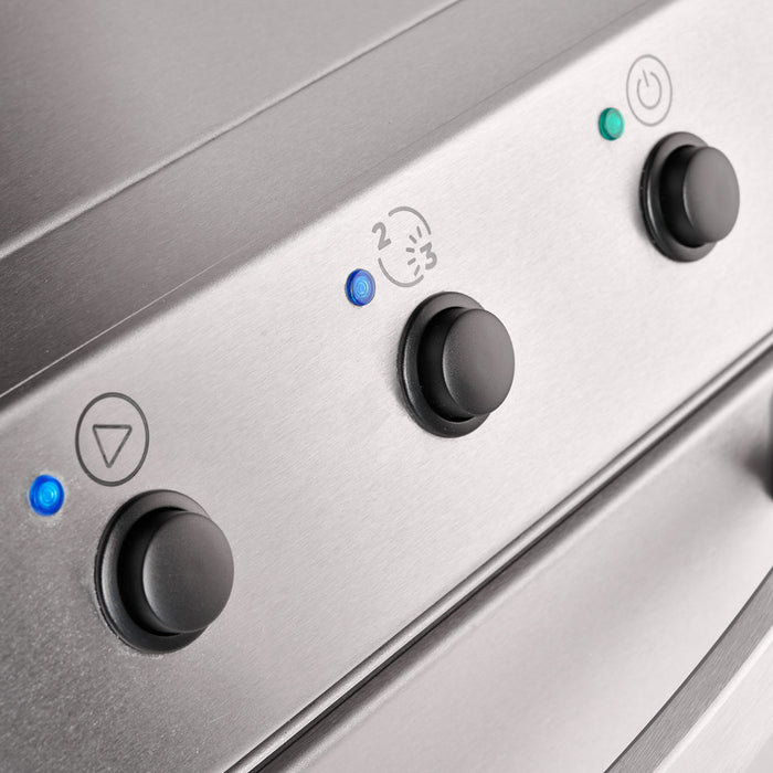 Gläserspülmaschine Bistro, inkl. Klarspülmittel- und Reinigerdosierpumpe, 230V, 2,77 kW - ELB Gastro