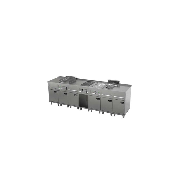 CombiSteel Entry 700 El. Grillplatte Chrom | 7545.0015