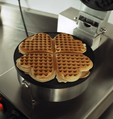 CombiSteel Waffeleisen 4St Herzform