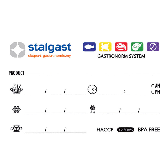 Premium GN-Behälter aus Polypropylen, GN 1/2, H 100 mm - ELB Gastro