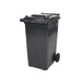 2 wheel waste container 80 liters -grey- MGB80G
