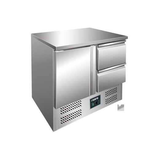 SARO Kühltisch mit Schubladen Modell VIVIA S901 S/S TOP - 2 x 1/2 GN