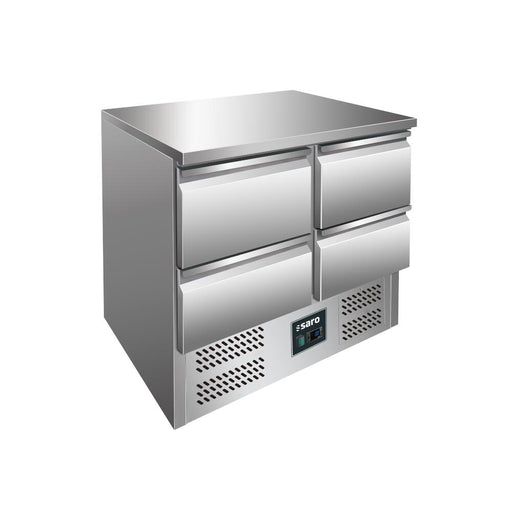 SARO Kühltisch mit Schubladen Modell VIVIA S 901 S/S TOP - 4 x 1/2 GN