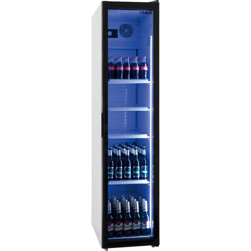 SARO Getränkekühlschrank mit Glastür - schmal Modell SK 301