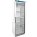 SARO storage refrigerator with glass door - white model HK 400 GD