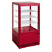 SARO mini convection refrigerated display case model SC 70 red