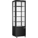SARO refrigerated display case, 235 liter model SVEN black
