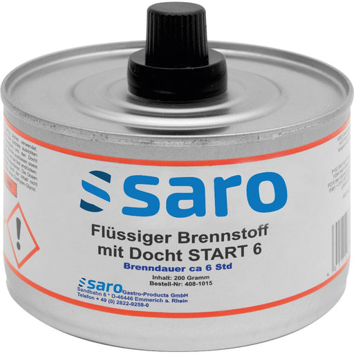 SARO Flüssiger Brennstoff mit Docht Modell START 6