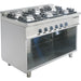 SARO gas stove with open base model E7 / KUPG6BA