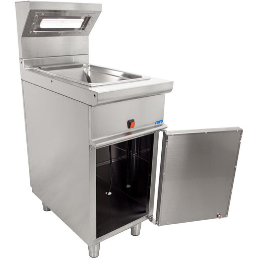 Calentador de patatas fritas SARO con base abierta modelo E7 / SPE40BC