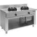 SARO Fornello a gas wok con base aperta modello CC/02