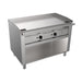 SARO gas teppanyaki grill with open base model TED2 / 120 G