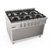 SARO gas stove open substructure 6 burners LQ
