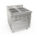 SARO electric stove + oven 4 plates LQ