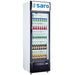 SARO Getränkekühlschrank mit Werbetafel Modell GTK 382
