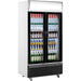 SARO beverage refrigerator with advertising board - 2-door model GTK 800