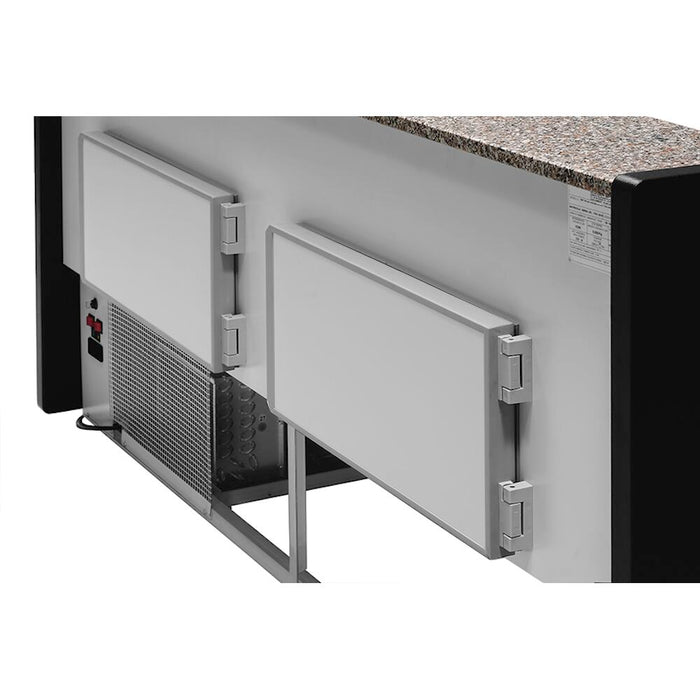 COOL-LINE-FREIKÜHLTHEKE TIBET 200,  steckerfertig, statische Kühlung, Unterbaukühlung - ELB Gastro