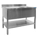 SARO sink unit with 1 basin, right - 600 mm depth, 1800 mm