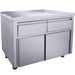 SARO sliding door cabinet with drawers without upstand 1200 mm